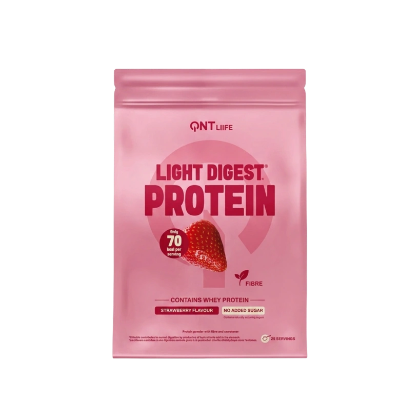 QNT Light Digest Whey Protein whey cioccolato belga 500 g 11 gusti