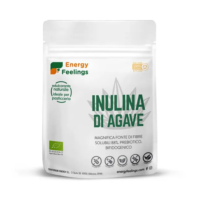 Energy Feelings Dolcificanti naturali F Energy Feelings inulina in polvere BIO 200 g prebiotica