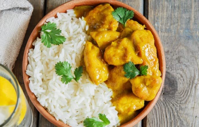 Energy Feelings Menú Veggie & Proteína Texturizada Strisce di pollo al curry vegane biologiche preparato 165 g senza glutine