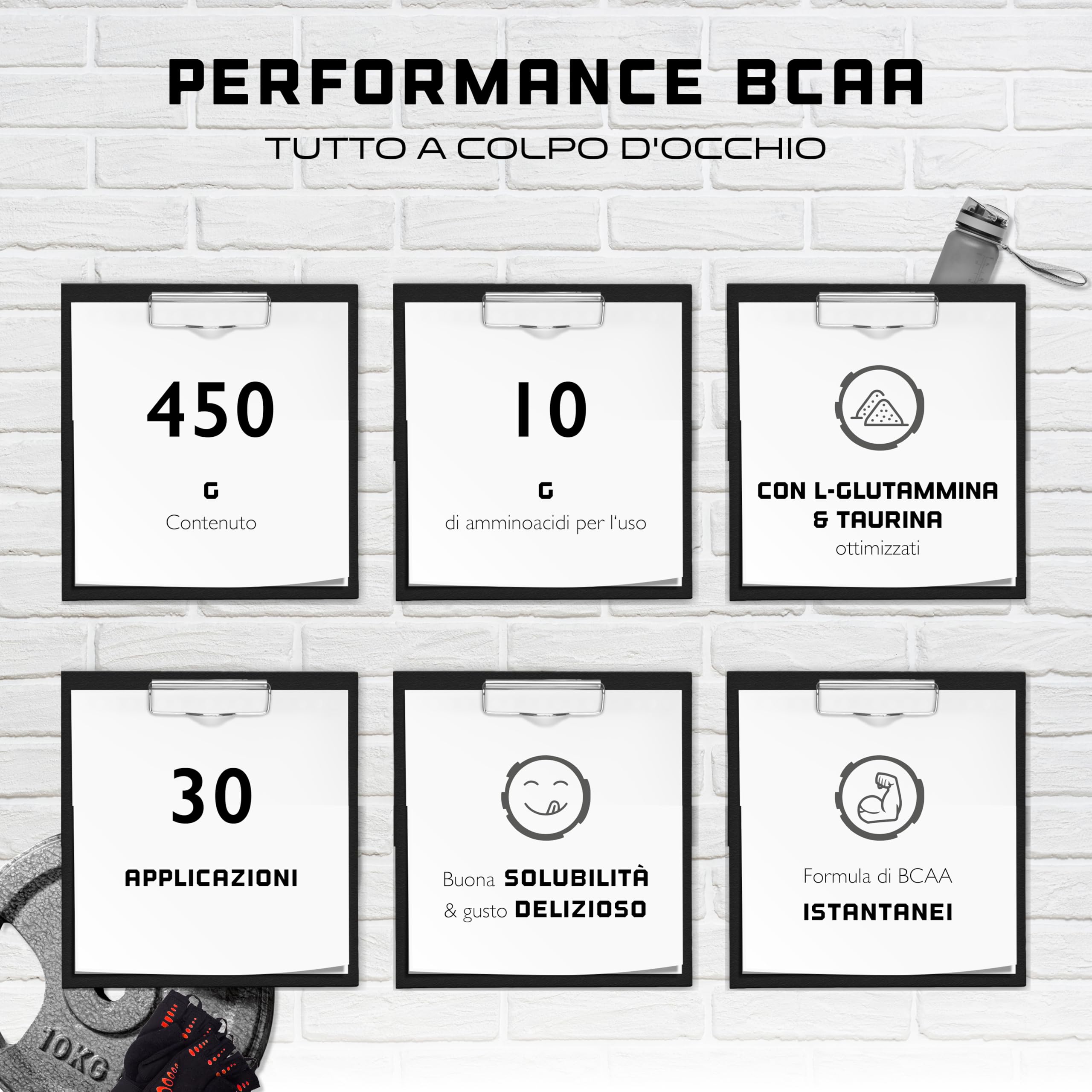 Elite EAA & BCAA BCAA Performance polvere 450 g ribes nero vegana