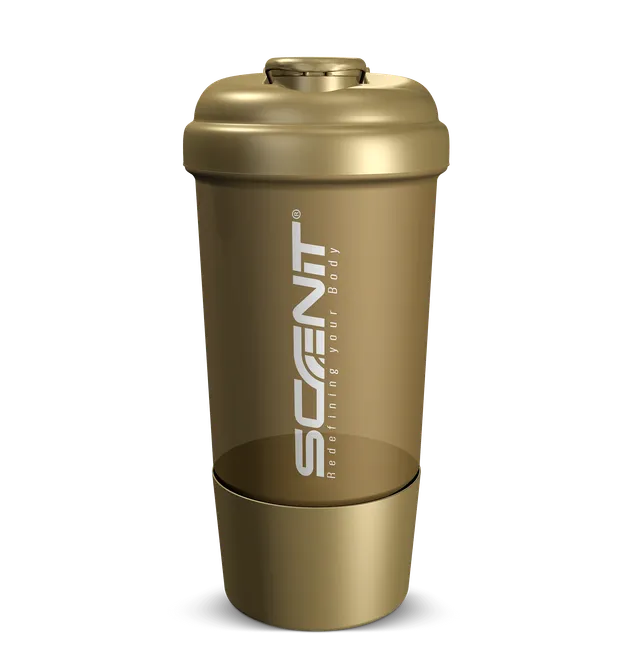 Scenit Nutrition Accessori Shaker premium con compartimento 500 ml oliva