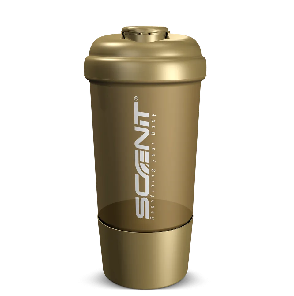 Scenit Nutrition Accessori Shaker premium con compartimento 500 ml oliva