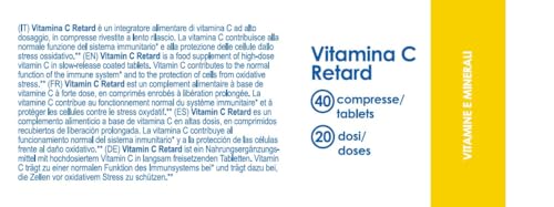 YAMAMOTO Vitamine e Minerali Vitamina C Retard 500 compresse 40 compresse lento rilascio