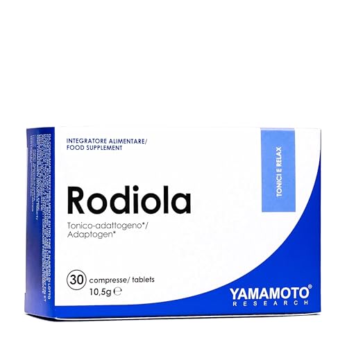YAMAMOTO Sonno, Benessere Mentale e Memoria Rodiola 30 compresse tonico adattogeno