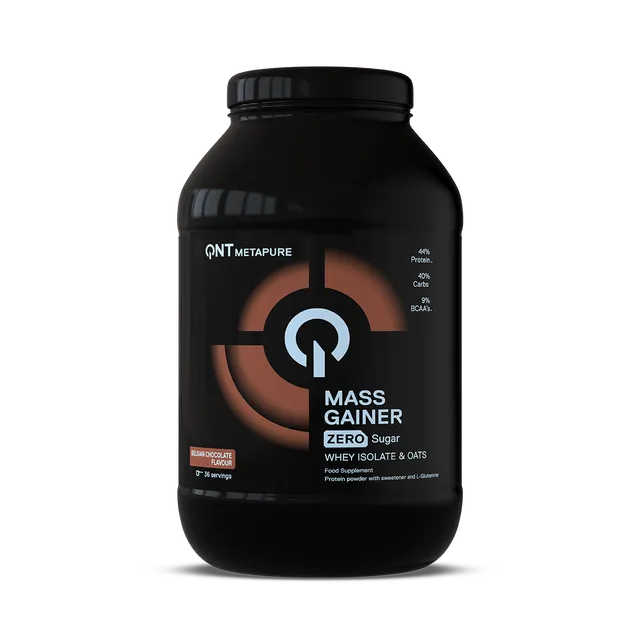 QNT Metapure Mass Whey Protein Isolate Gainer 1815 g vaniglia
