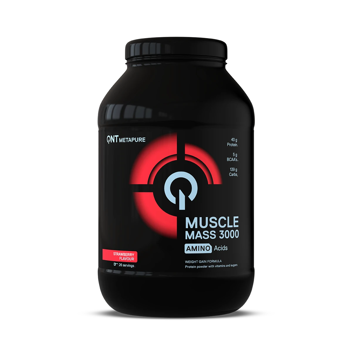 QNT 3000 Muscle Mass Gainer gainer vaniglia 1,3 kg proteico