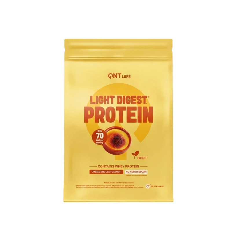 QNT Light Digest Whey Protein whey cioccolato belga 500 g 11 gusti