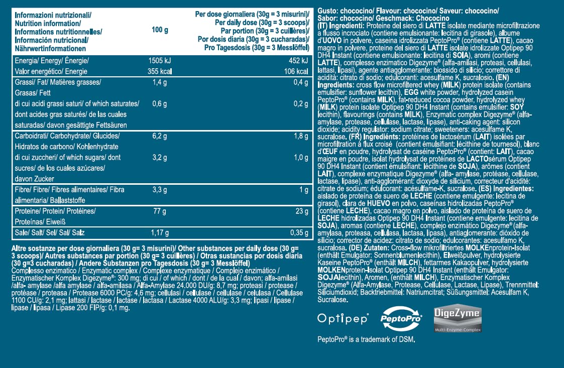 Yamamoto Proteine Infusion-ELITE proteine 400 g Chococino siero caseina