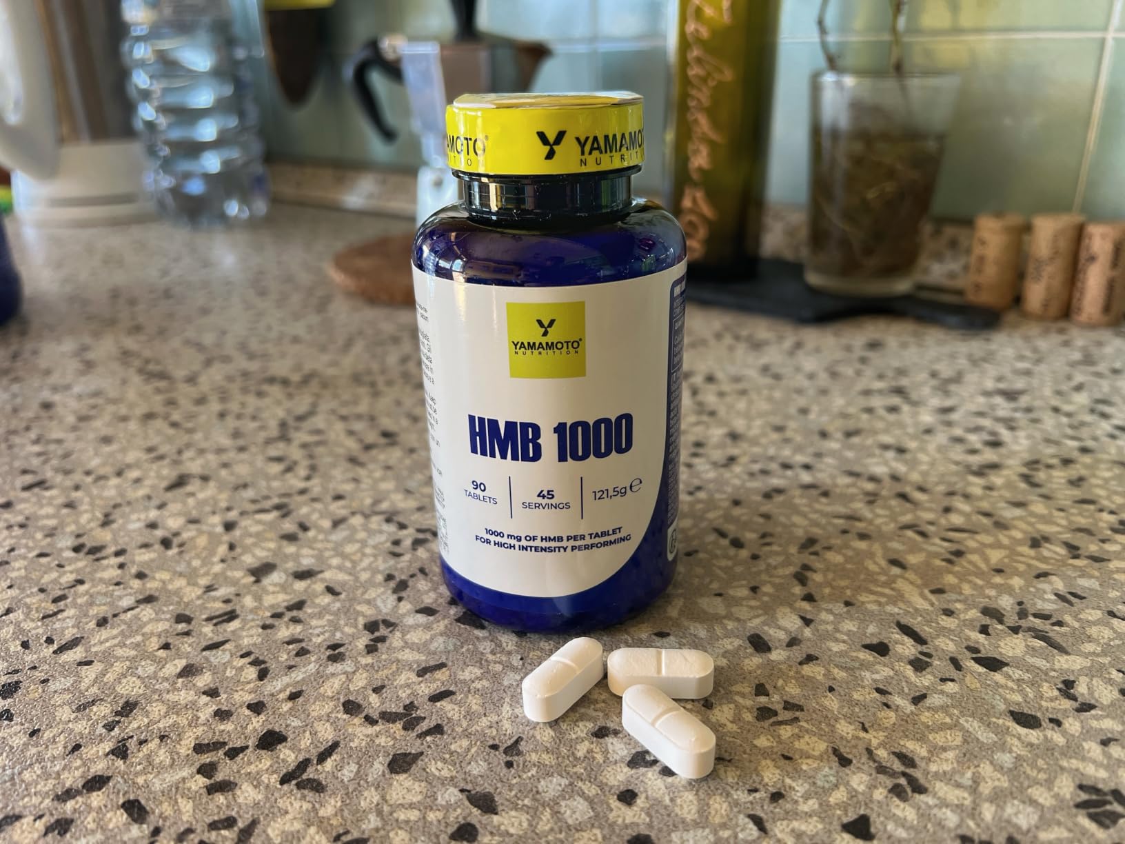 Yamamoto Aminoacidi e BCAAs HMB 1000 compresse 90 calcio HMB
