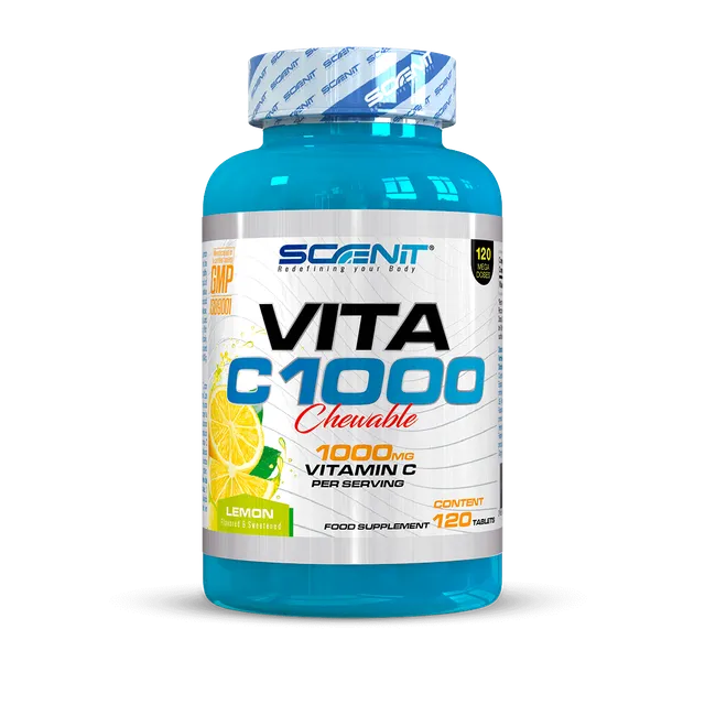 Scenit Nutrition VITA C 1000 vitamina C masticabile limone 120 compresse