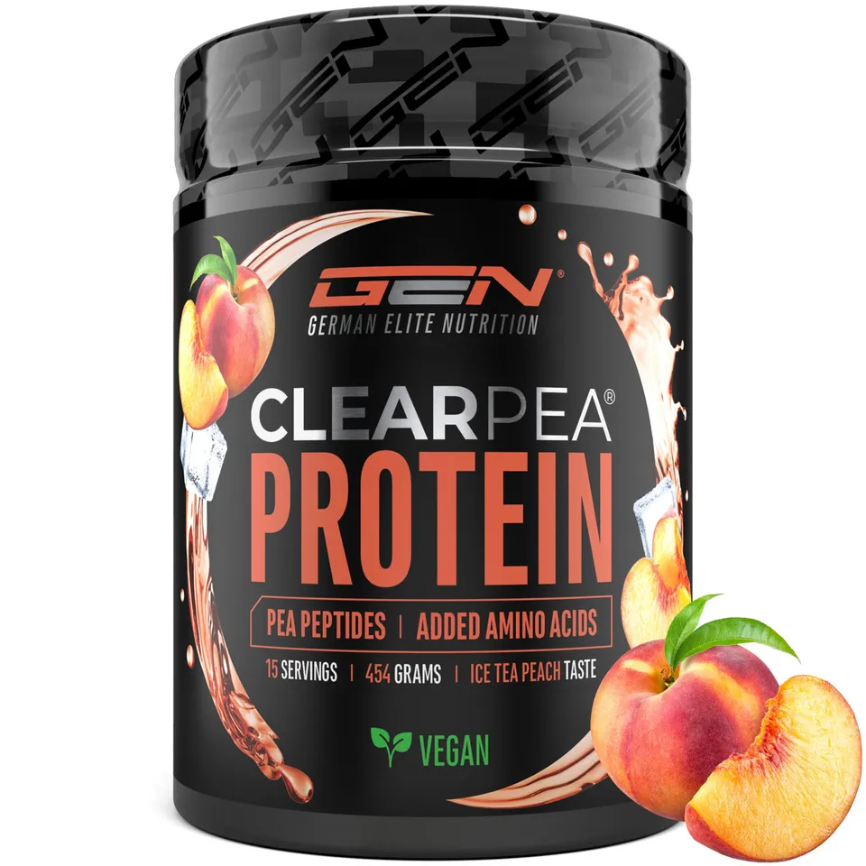 Elite Plant Protein ClearPea proteine vegane in polvere 454 g tè freddo alla pesca