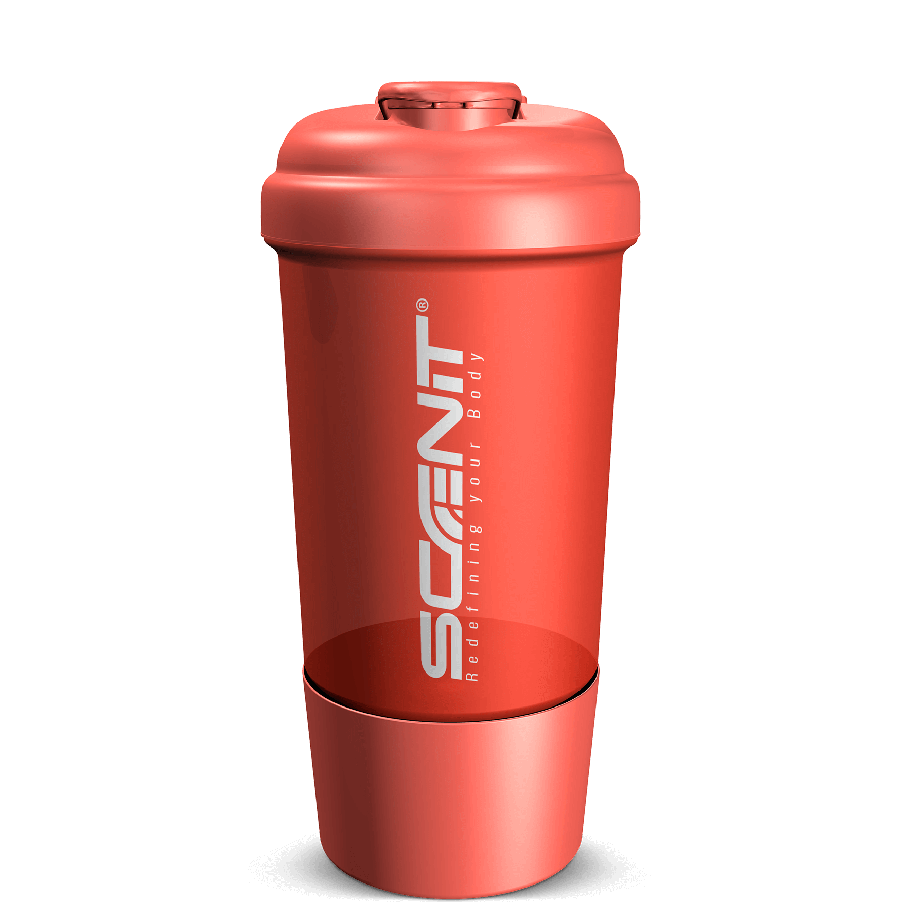 Scenit Nutrition Accessori Shaker premium con compartimento 500 ml oliva