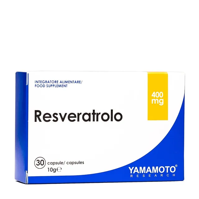 YAMAMOTO Antiossidanti Resveratrolo integratore alimentare 30 capsule antiossidante naturale