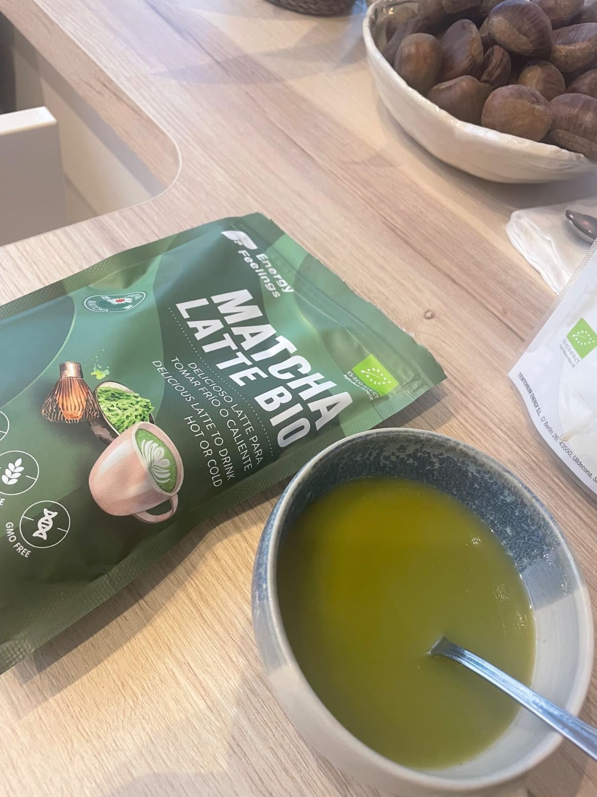 Energy Feelings Batidos Saludables Matcha Latte bevanda matcha bio 200 g vegana