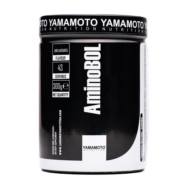 YAMAMOTO Aminoacidi e BCAAs AminoBol integratore BCAA 300 g