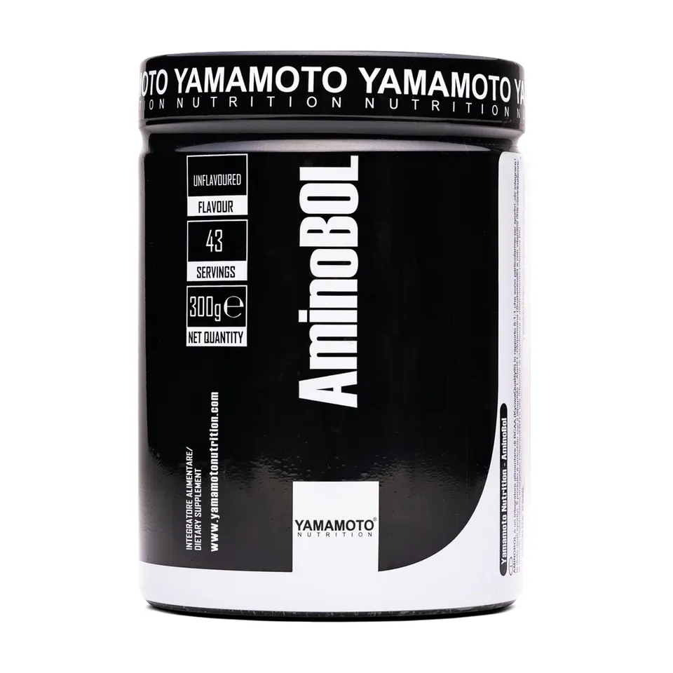 YAMAMOTO Aminoacidi e BCAAs AminoBol integratore BCAA 300 g