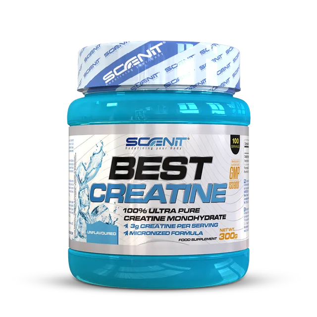 Scenit Nutrition Potenziatori sportivi Best Creatine creatina monoidrato 300 g senza gusto