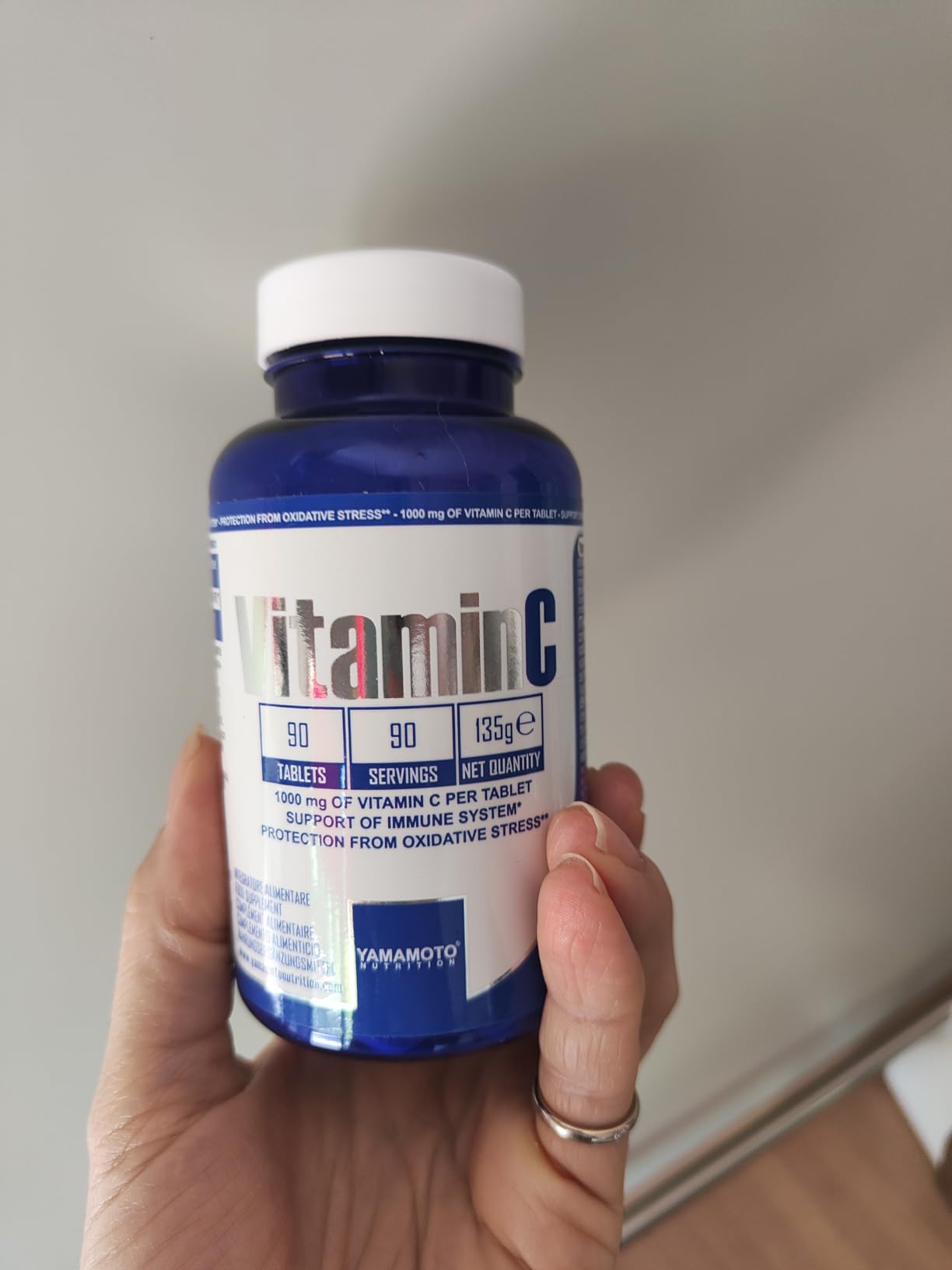 YAMAMOTO Vitamine e Minerali Vitamin C 1000mg integratore vitamina C 90 compresse