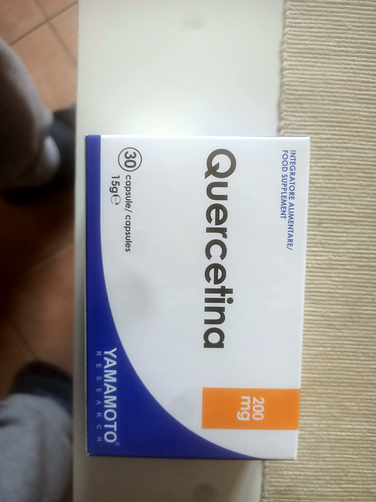 YAMAMOTO Antiossidanti Quercetina capsule 30 unità 200 mg per capsula