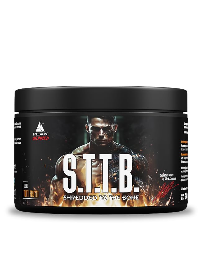 Green Peak Boosters PEAK S.T.T.B - Shredded to the bone booster metabolico 300 g Orsetti Gommosi Acidi senza caffeina