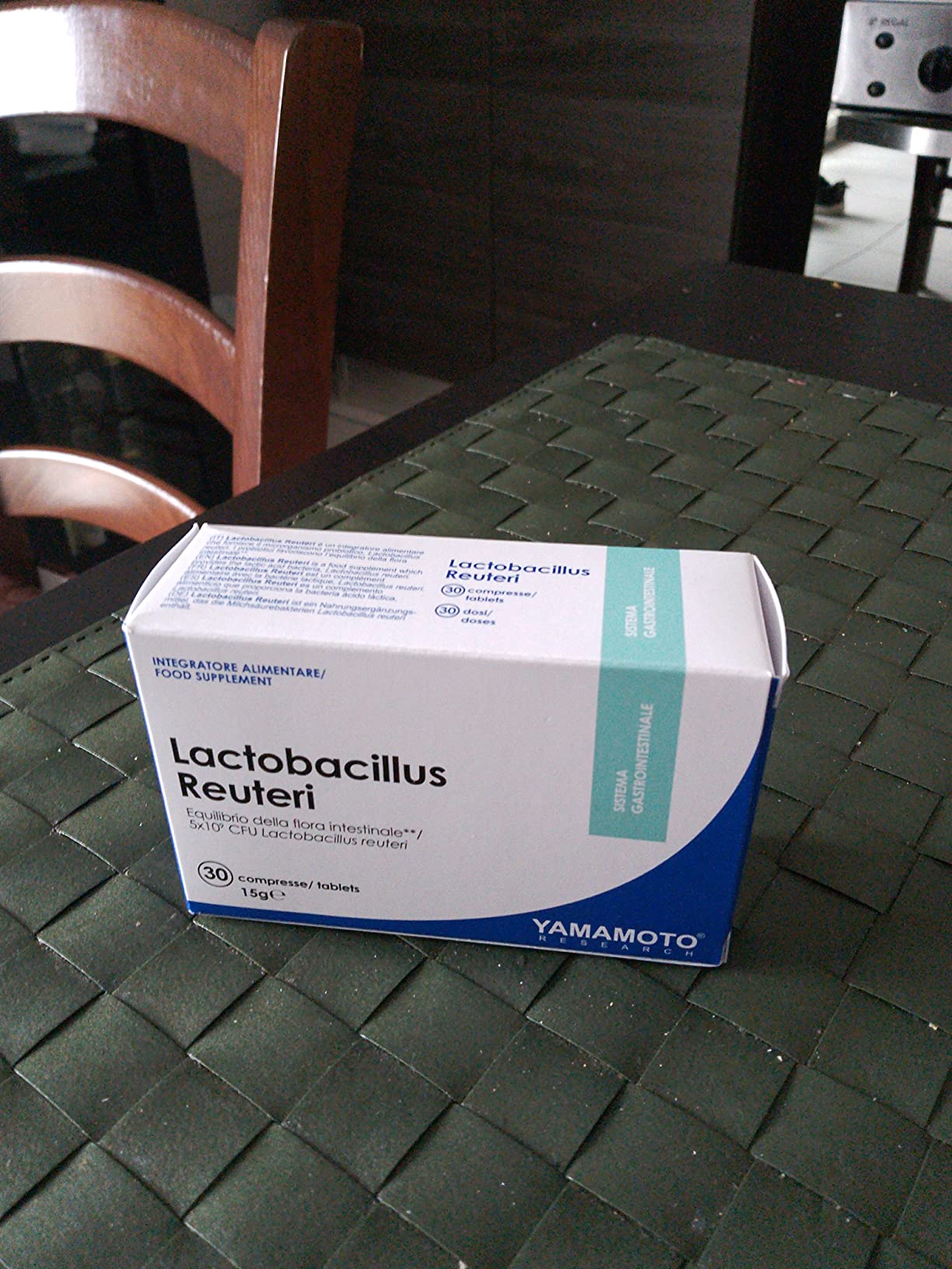 YAMAMOTO Salute Gastrointestinale Lactobacillus Reuteri integratore probiotico 30 compresse