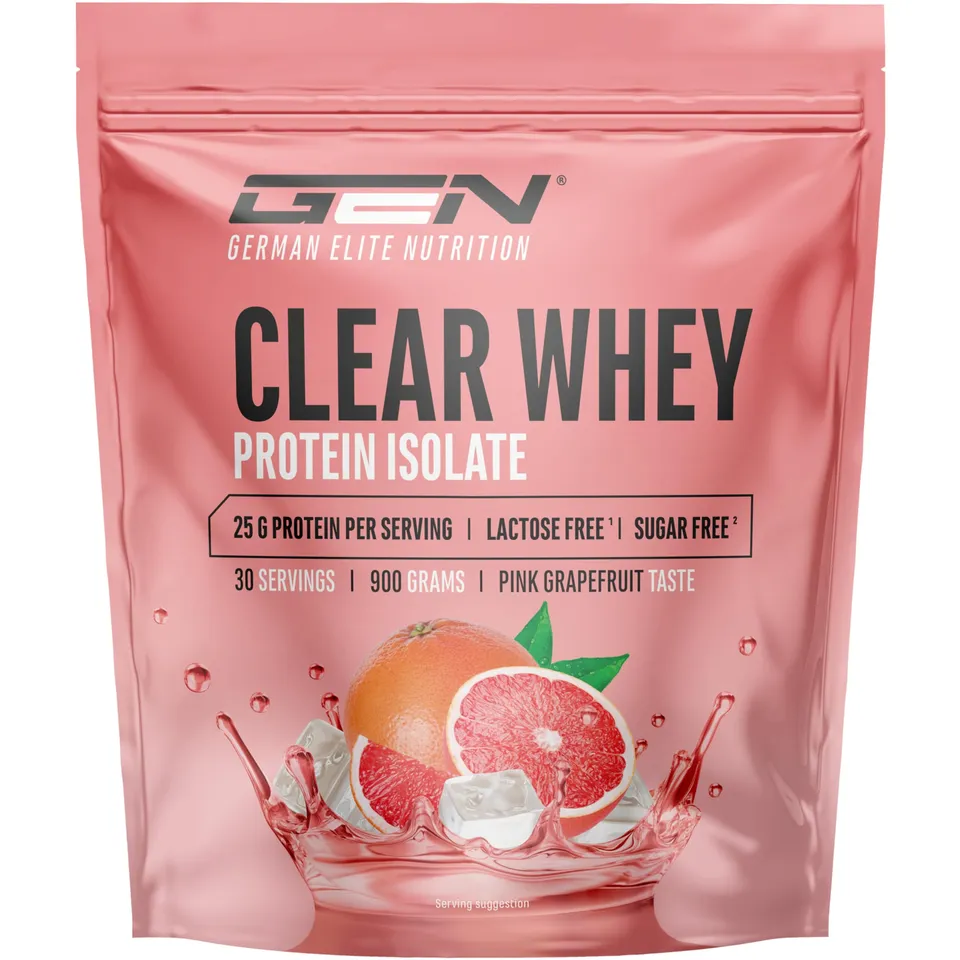 Elite Clear Whey Isolate Protein Shake 900 g pompelmo rosa