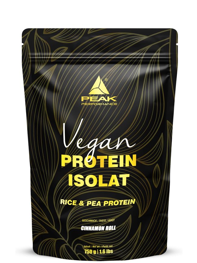 Green Peak Proteins Vegan Protein Isolate proteine 750 g Girella alla Cannella vegetali