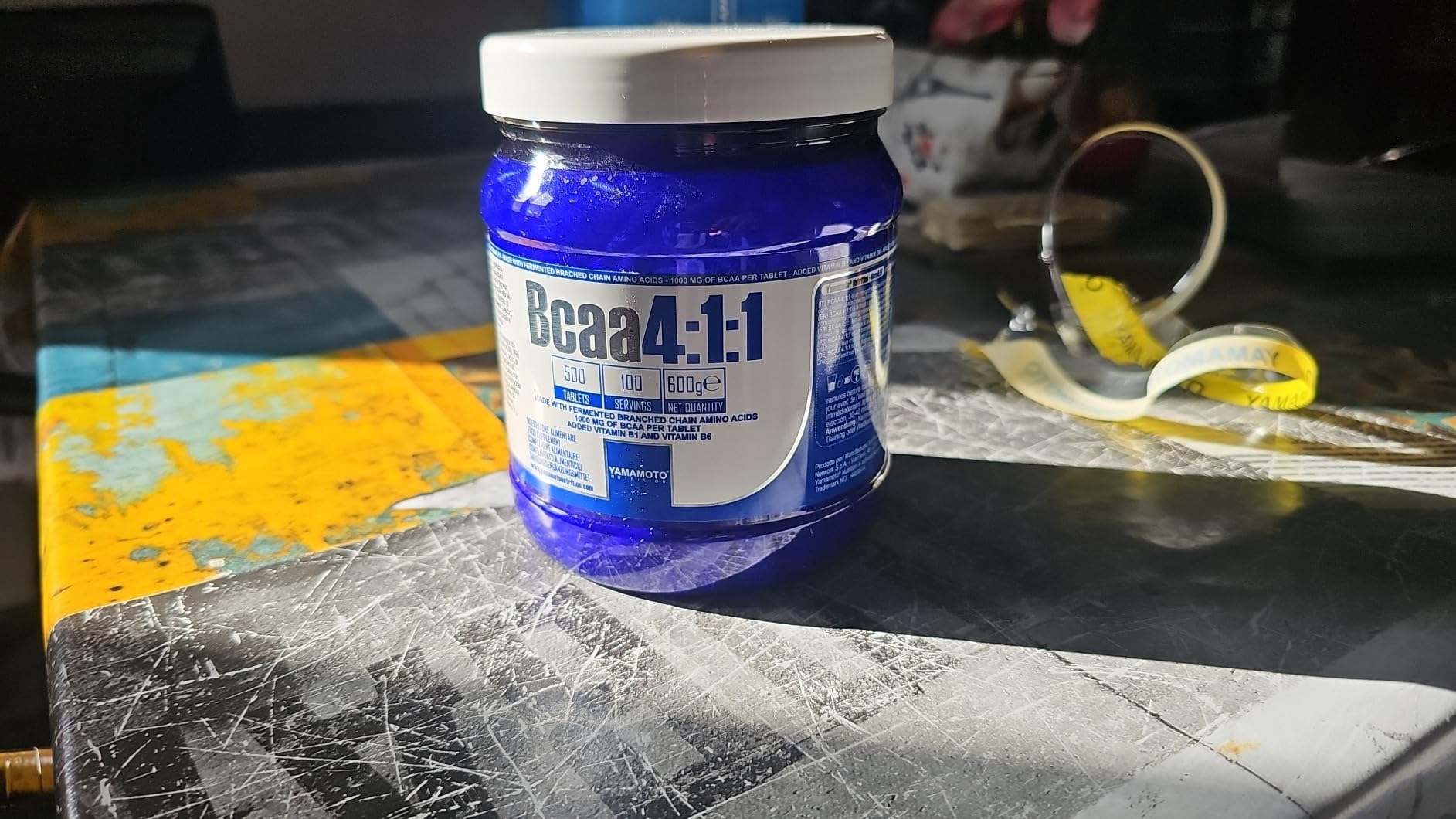 YAMAMOTO Aminoacidi e BCAAs BCAA 4:1:1 compresse 500 compresse con B1 e B6