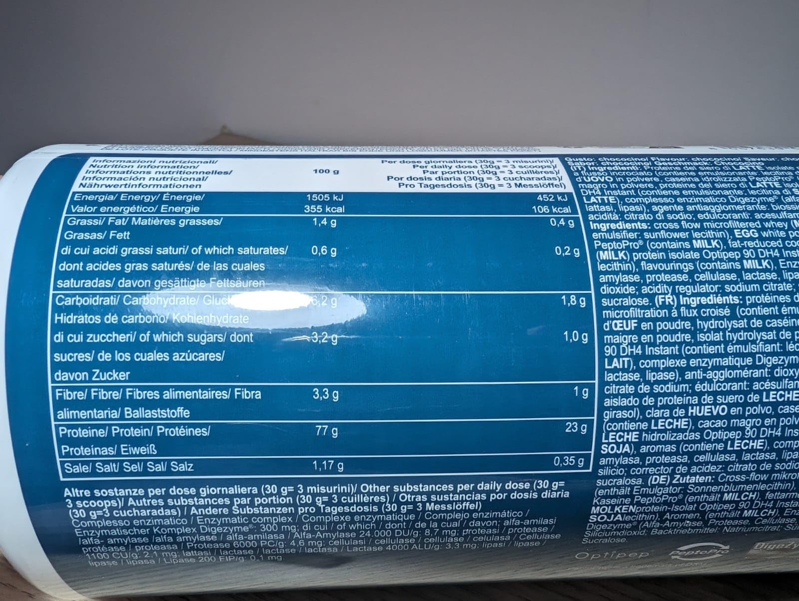 Yamamoto Proteine Infusion-ELITE proteine 400 g Chococino siero caseina