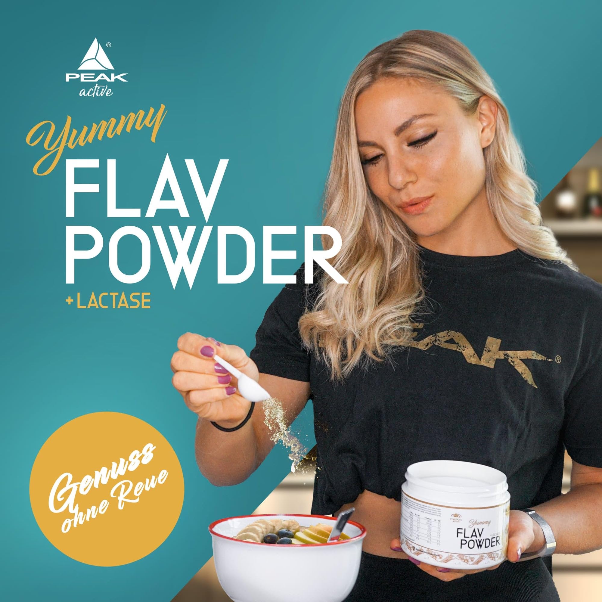 Green Peak Health Yummy Flav Powder polvere aromatizzante Bacio al Cioccolato 250 g