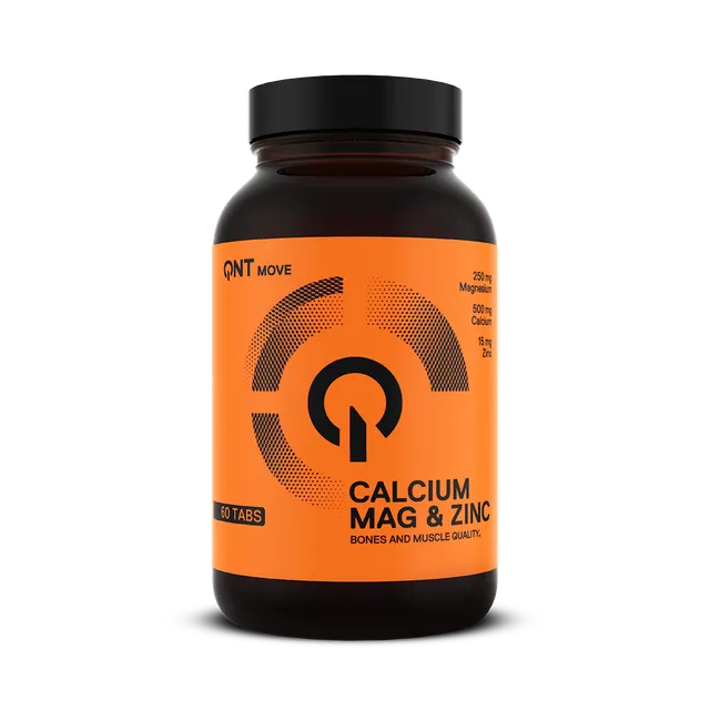 QNT Vitamins & Minerals Calcium-Magnesium-Zinc integratore minerale 60 compresse ossa e muscoli