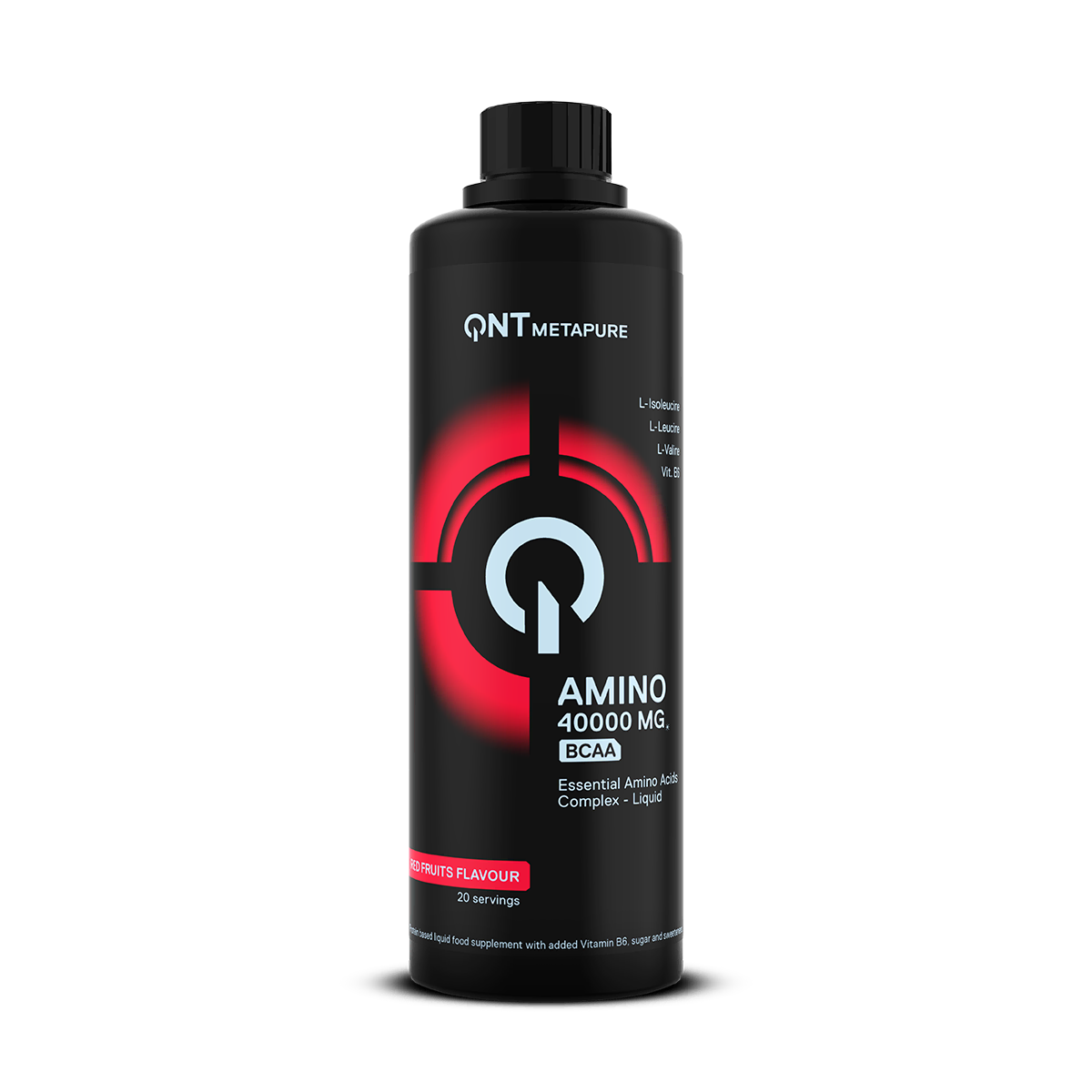 QNT Amino Amino Acid Liquid 40000 MG 500 ml liquido ai frutti rossi
