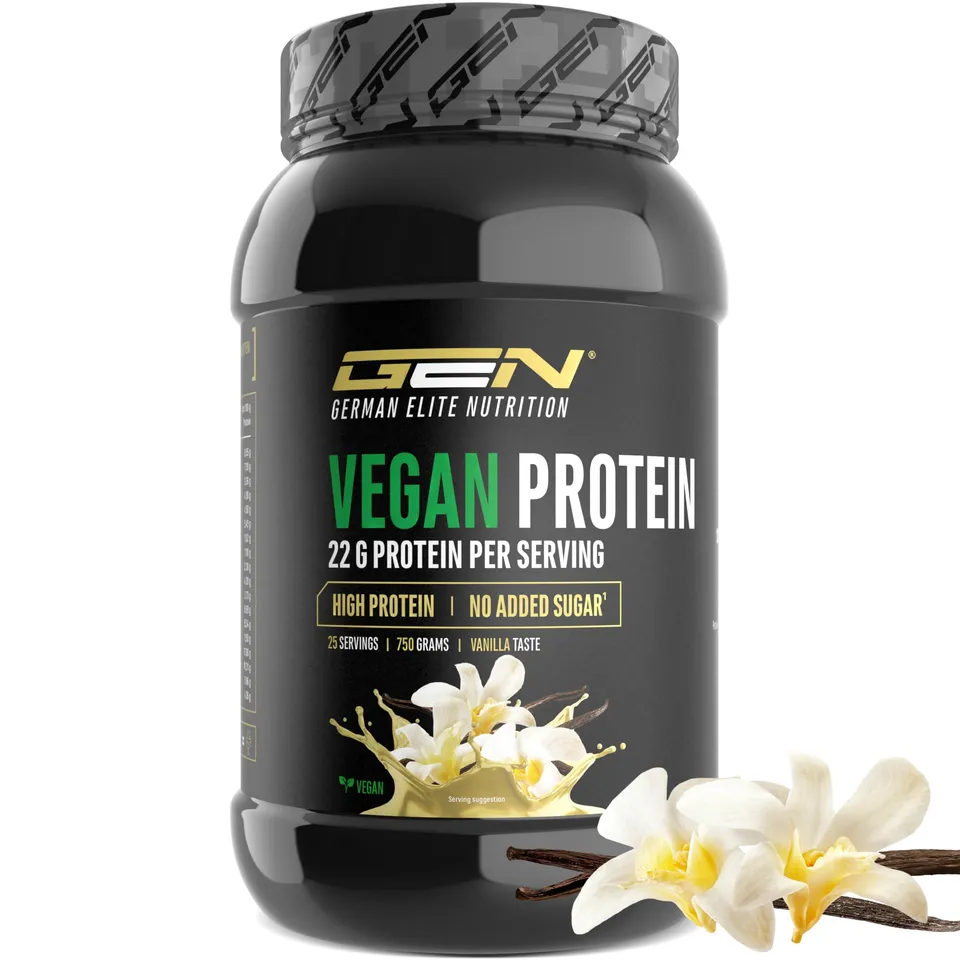 Elite Plant Protein GEN Vegan Protein proteine vegane vaniglia 750 g senza soia