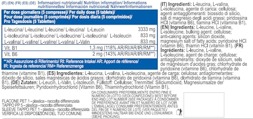 YAMAMOTO Aminoacidi e BCAAs BCAA 4:1:1 compresse 500 compresse con B1 e B6