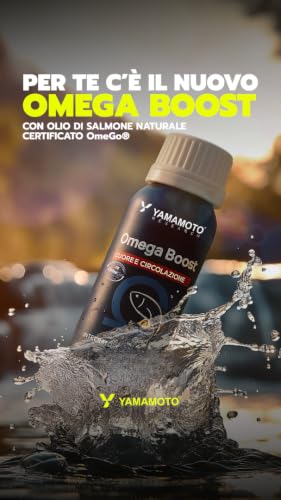 Yamamoto Omega-3 e Cuore e Circolazione Omega Boost integratore omega-3 60 softgel olio di salmone