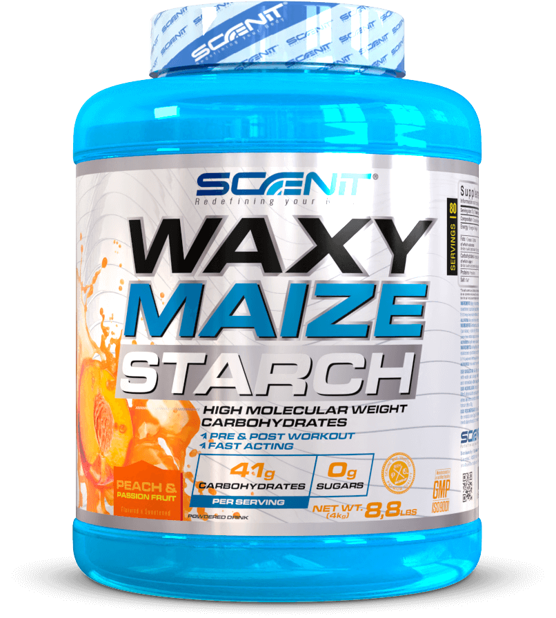 Scenit Nutrition Waxy Maize STARCH carboidrati 4 kg Limone senza zuccheri
