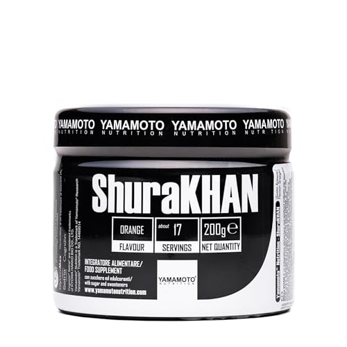 YAMAMOTO ShuraKHAN integratore pre workout 200 g gusto arancia
