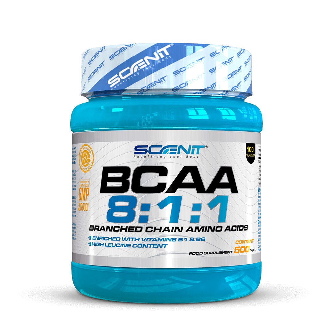 Scenit Nutrition Aminoácidos BCAA 8:1:1 compresse 150 con vitamine B1 B6